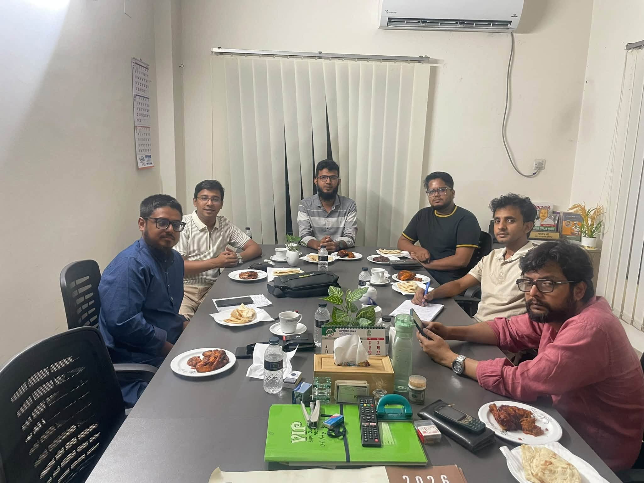 বাংলাদেশ ফরোয়ার্ডের ৮ম সাপ্তাহিক সভা অনুষ্ঠিত
